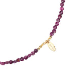 Garnet January Birthstone Gemstone Necklace - Energy & Romantic Love