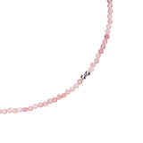 Sparkle Strawberry Quartz Necklace - Self-Love