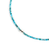 Sparkle Blue Apatite Necklace - Calm