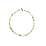 Greenish New Jade Necklace - Good Mood