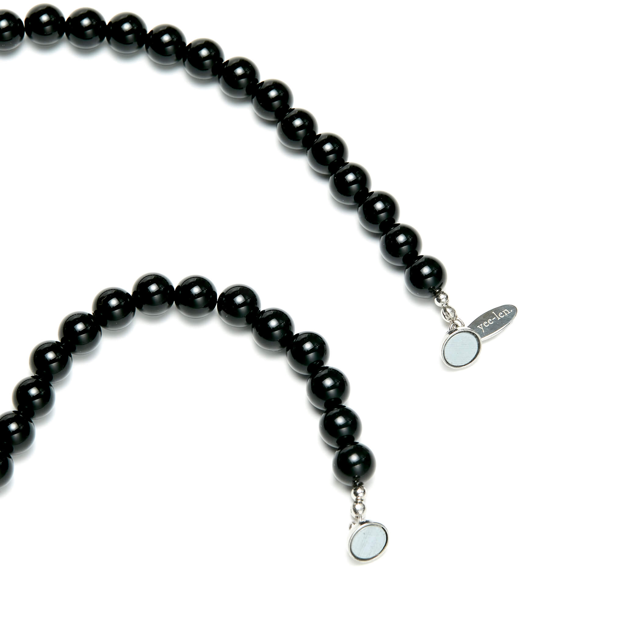 Crystals Love Beaded Black Onyx Healing Necklace