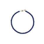 Crystals Love Beaded Lapis Lazuli Healing Necklace