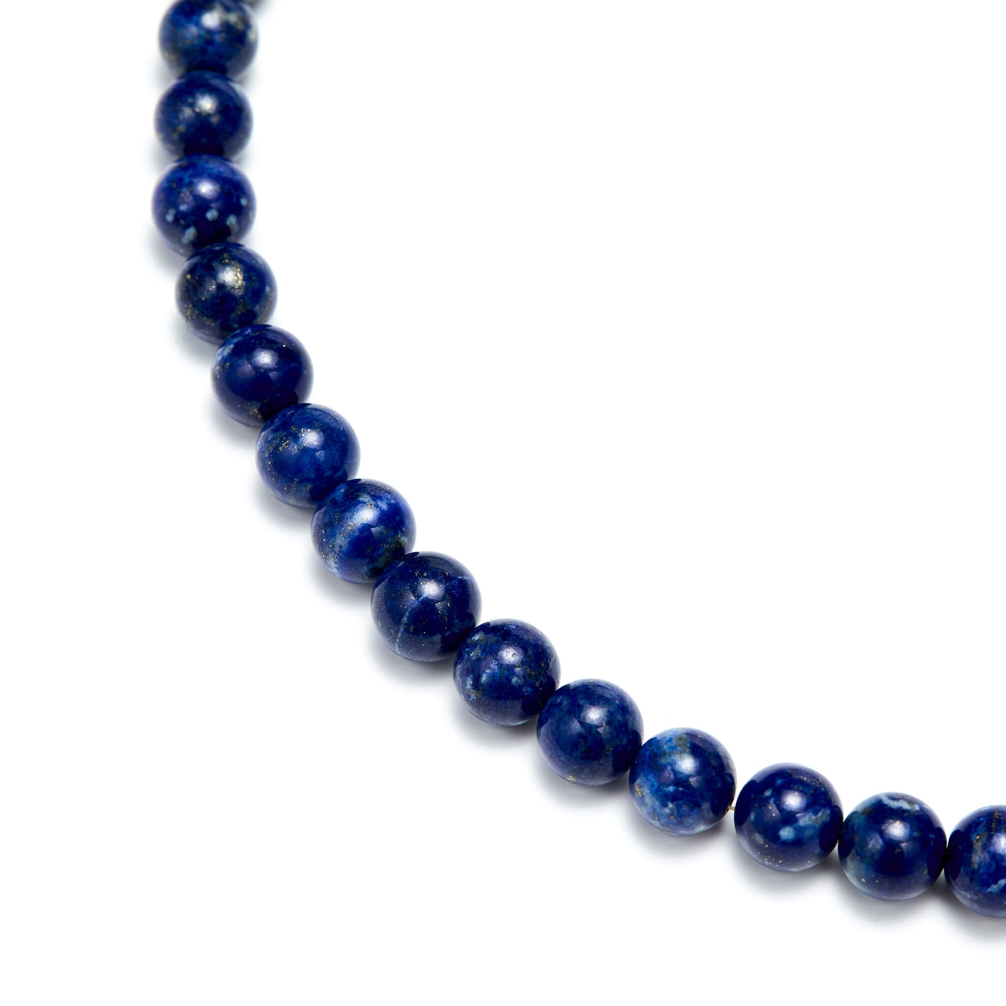 Crystals Love Beaded Lapis Lazuli Healing Necklace