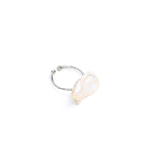 Sliced Pearl Cloud Ring