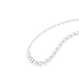 Avant Unsymmetric Plated Pearl Necklace