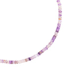 Amethyst Necklace Oracle Shaped - Intuition & Awareness