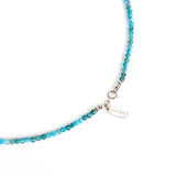 Sparkle Blue Apatite Necklace - Calm