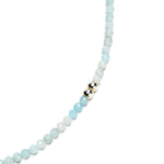 Sparkle Beaded Aquamarine Healing Necklace